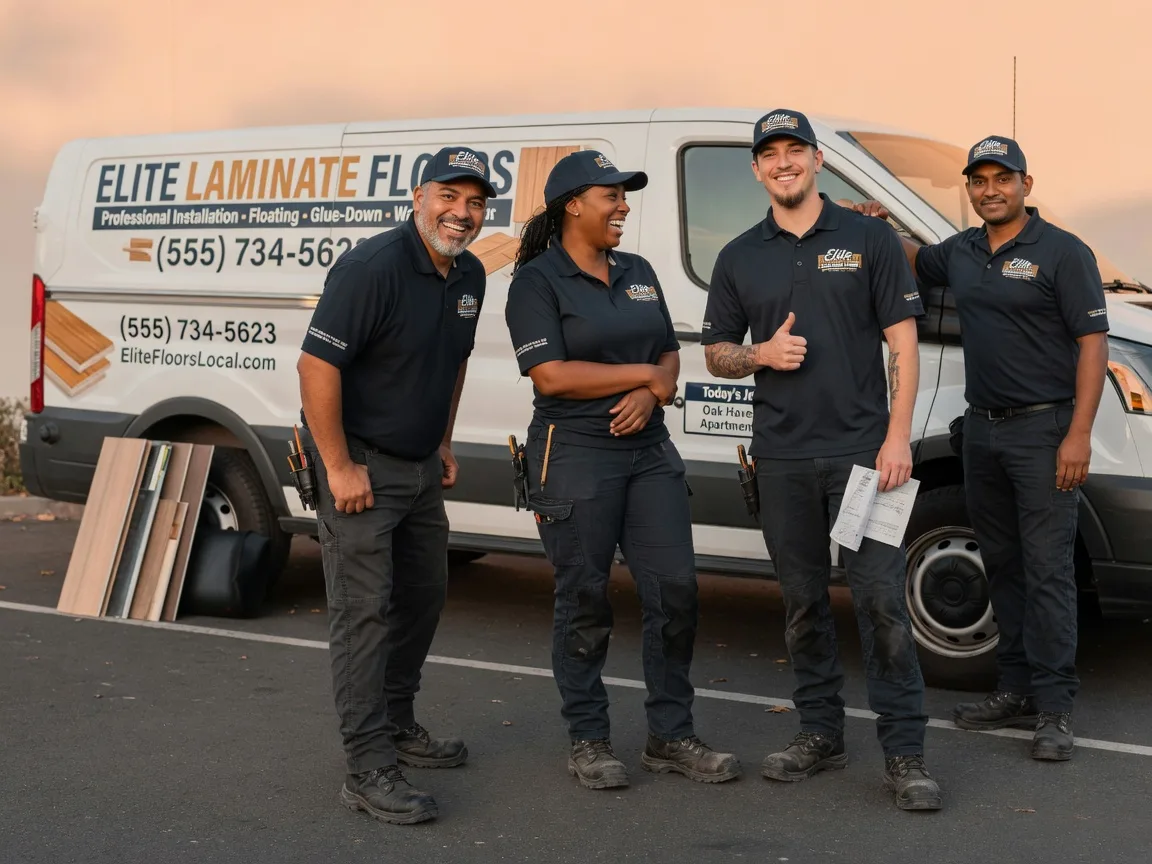Laminate flooring installation company in Hamill, SD